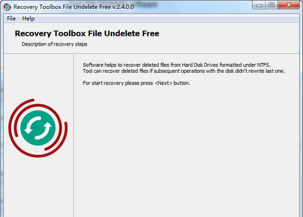 Recovery Toolbox File Undelete Free v2.4.0.6
