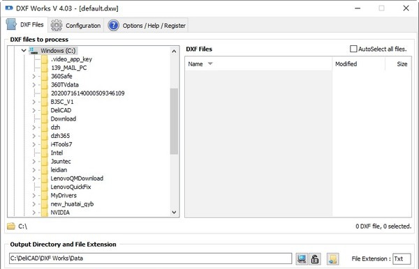 DXF Works(DXF文件数据提取软件) v4.08