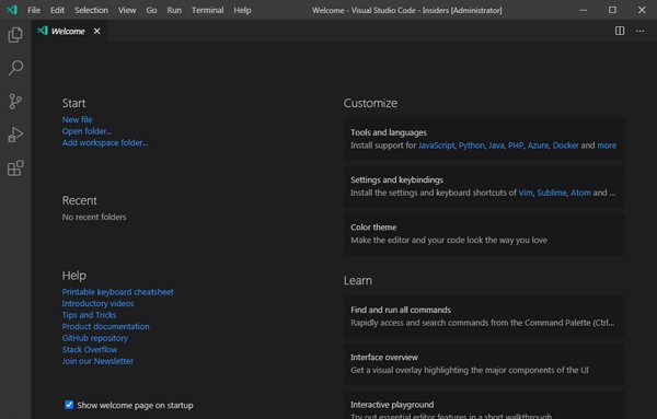 Visual Studio Code Insiders(代码编辑器) v1.49.6