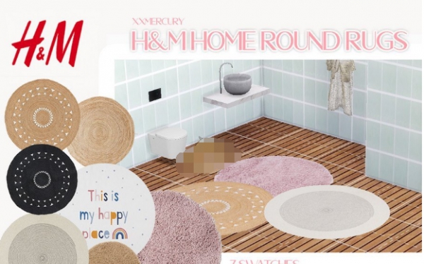 模拟人生4家庭圆形地毯MOD v3.53