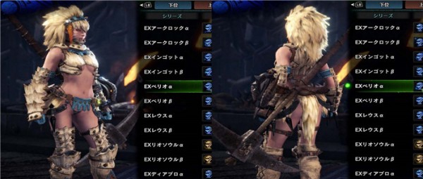 怪物猎人世界冰原轻薄的冰牙龙盔甲MOD v1.67