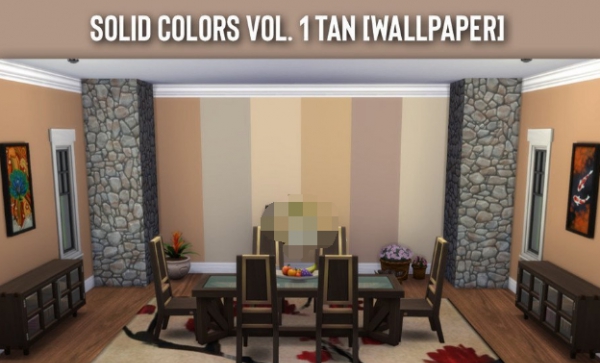 模拟人生4简洁的纯色墙面MOD v2.93