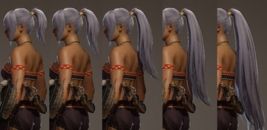 怪物猎人世界冰原四种头发长度MOD v2.8