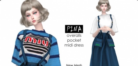 模拟人生4青春少女背带裙MOD v3.67