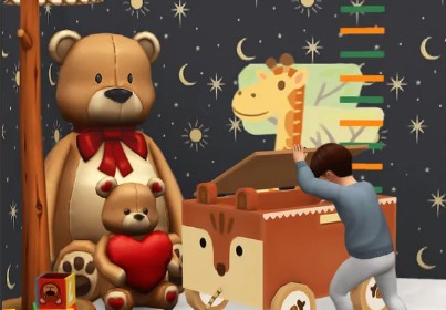 模拟人生4可爱的儿童手推车MOD v3.75