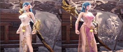 怪物猎人世界冰原晚礼服紧身乌龙套MOD v1.11