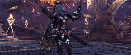 怪物猎人世界冰原恐惧女剑灵套装MOD v3.87