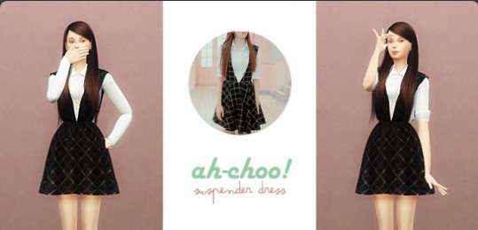 模拟人生4白底衬衫无袖蓬蓬裙MOD v3.82