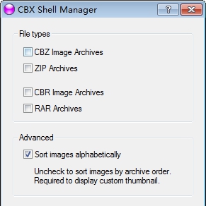 CBX Shell(压缩包缩略图预览器) v4.6.8