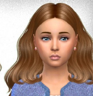 模拟人生4女孩开衫印花毛衣MOD v3.21