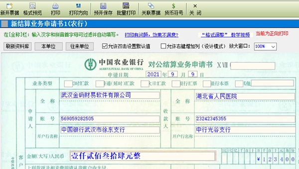 金码支票打印软件 V17.22
