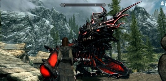 上古卷轴5重制版炽神龙MOD v2.34