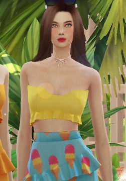 模拟人生4超可爱的花边短裙MOD v1.52