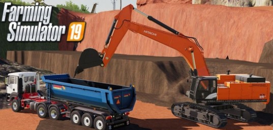 模拟农场19日立290LC挖掘机MOD v3.21