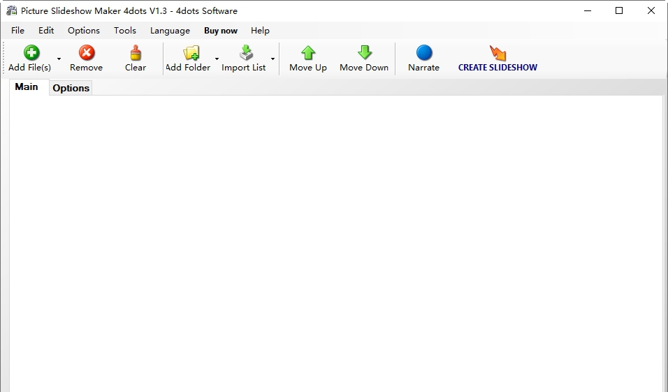 幻灯片制作软件Picture Slideshow Maker 4dots v1.7