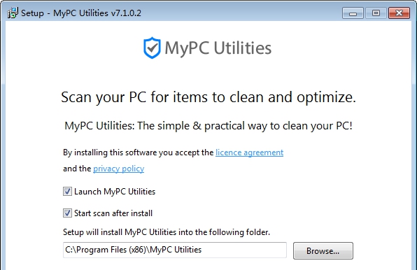 MyPC Utilities(系统优化清理) v7.1.0.8