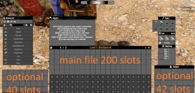 七日杀200格背包MOD v2.17