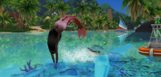 模拟人生4人鱼尾巴MOD v1.18