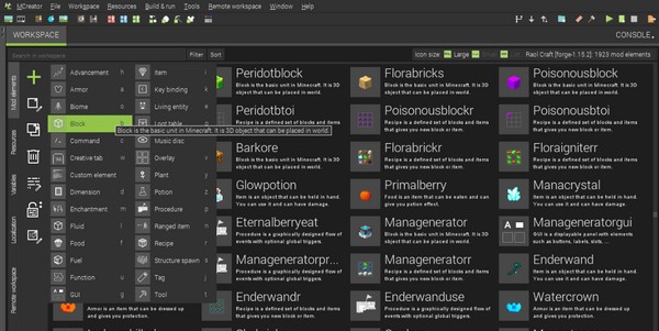 MCreator(我的世界模组制作器) v2020.12