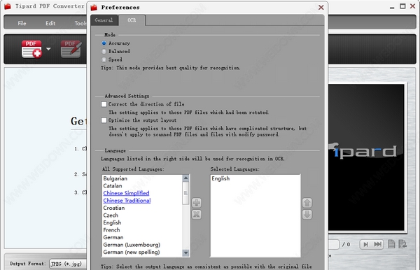 Tipard PDF Converter Platinum(PDF转换器) v3.3.25