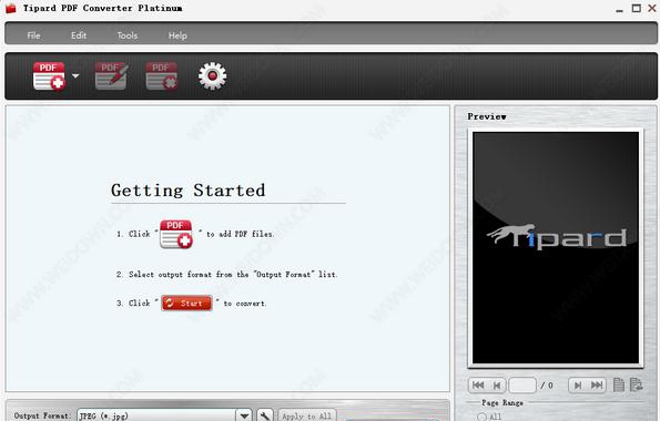 Tipard PDF Converter Platinum v3.3.27