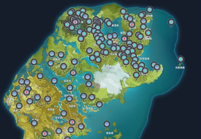 原神地图工具(全资源互动地图) v1.45