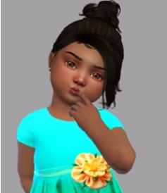 模拟人生4幼儿美丽别花连衣裙MOD v3.8