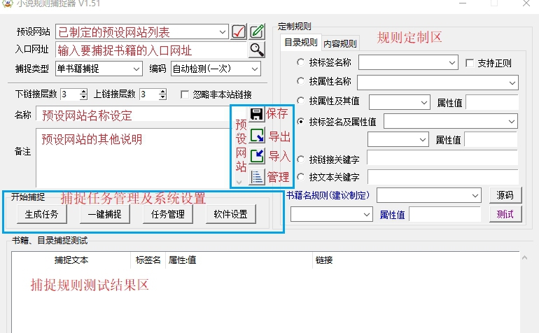 小说规则捕捉器 v1.58