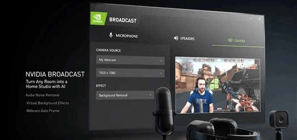 NVIDIA Broadcast(英伟达直播软件) v1.0.0.30