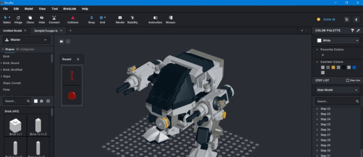 乐高积木搭建工具studio2.0 v1.89