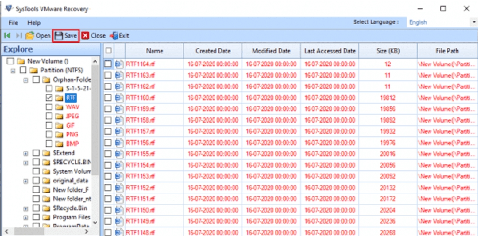 SysTools VMware Recovery(VM虚拟机数据恢复) v8.0.7