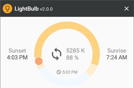 LightBulb(屏幕伽马值自动调整) v2.9