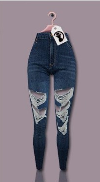 模拟人生4现代的破洞牛仔裤MOD v2.87