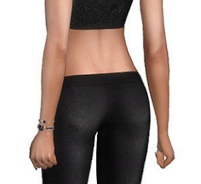 模拟人生4女性黑色皮革护腿MOD v1.80