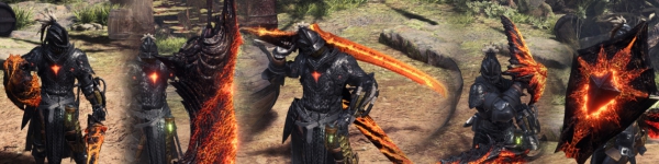 怪物猎人世界冰原熔火之怒近战武器MOD v1.35