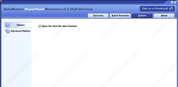 DataNumen PowerPoint Recovery(PPT修复工具) v1.2.0.4