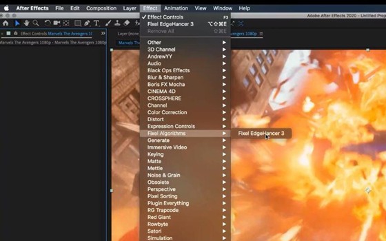 Fixel EdgeHancer(AE视频锐化插件) v3.0.6