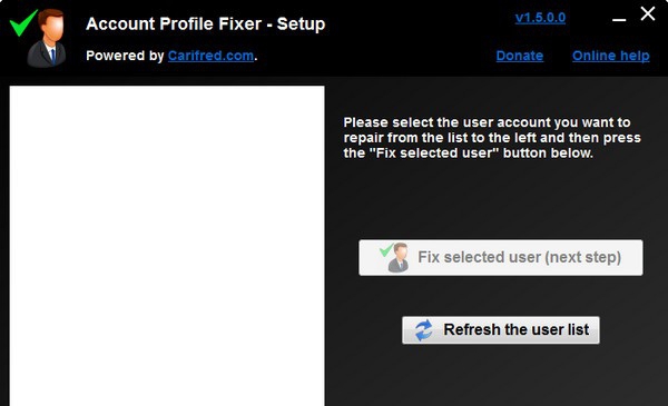 Account Profile Fixer(帐户设定档修复工具) v1.5.0.5