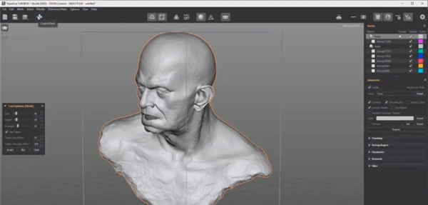 TopoGun 3(专业三维模型重拓扑软件) v3.5