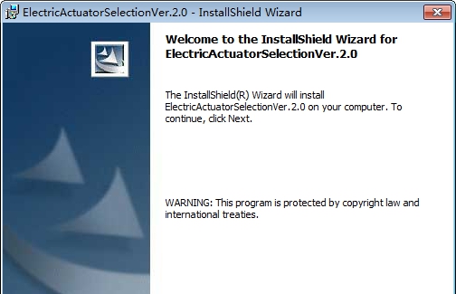 Electric Actuator Selection Software v2.4