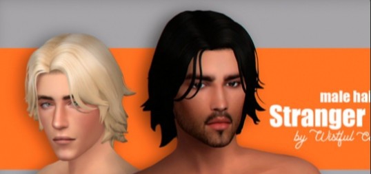 模拟人生4男性洒脱头发MOD v1.29