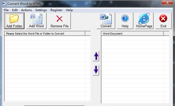Convert Word to HTML(Word转HTML工具) v1.5