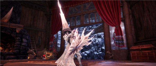 怪物猎人世界冰原刺骨冰寒长枪MOD v2.76