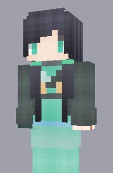 我的世界五行&middot;墨水娘皮肤MOD v2.53