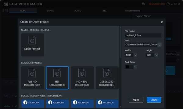 Fast Video Maker(视频制作管理软件) v1.0.0.8