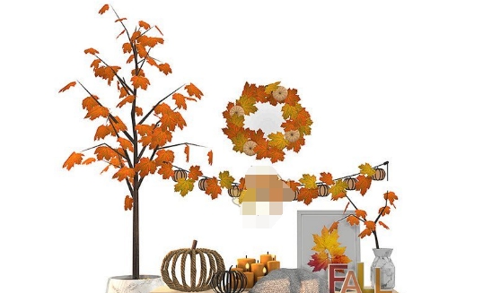 模拟人生4秋天枫叶装饰品MOD v3.52