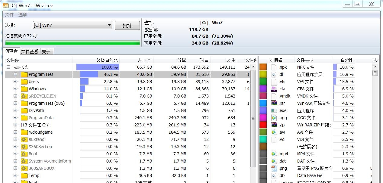 WizTree去广告清爽版 v3.39