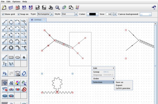 JaxoDraw(费曼图生成工具) v2.1.5