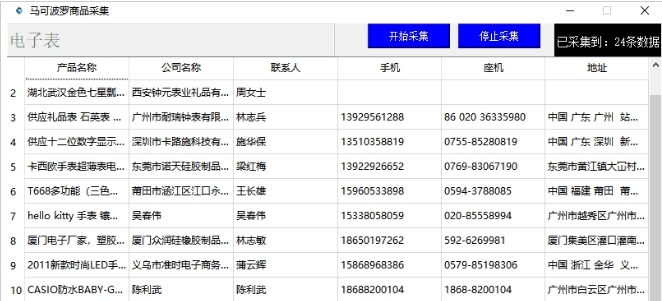 马可波罗采集工具(商品信息采集软件) v1.5