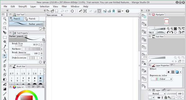 Manga Studio EX(动漫设计制作软件) v5.0.10